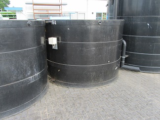 HDPE Opslagtank/Lekbak 5.000 liter
